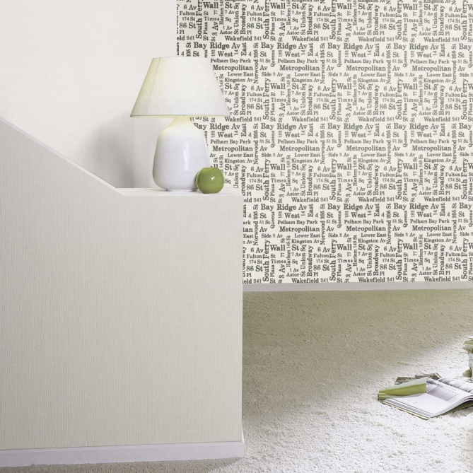 Papel Pintado Nombre Calles - CALLES 01 | MURAKE - 76882