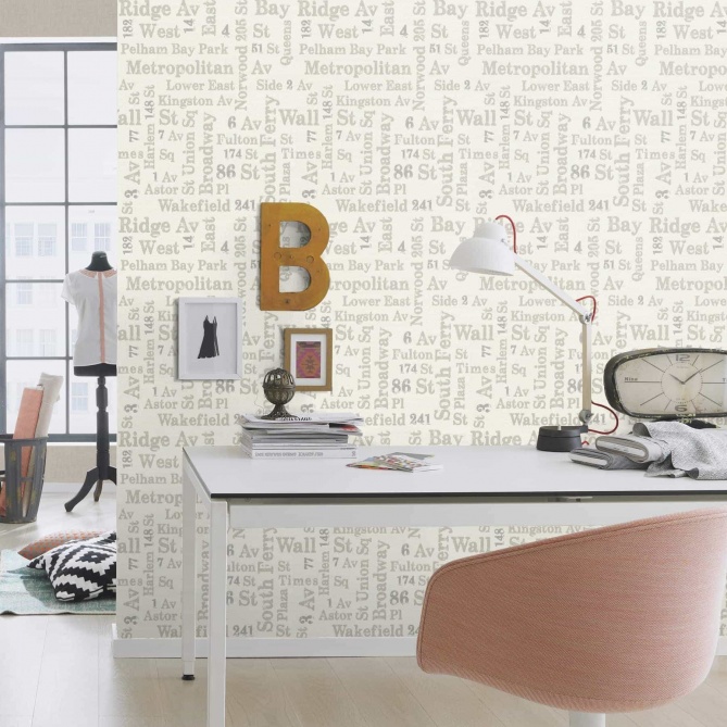 Papel Pintado Nombre Calles - CALLES 02 | MURAKE - 176889