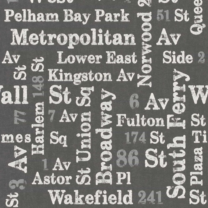 Papel Pintado Nombre Calles - CALLES 03 | MURAKE - 276886