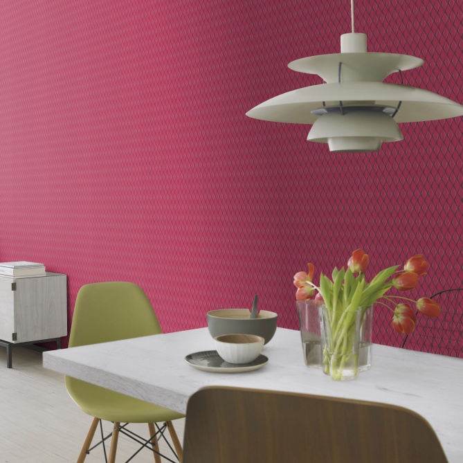 Papel Pintado Rombos - ALICE 01 | MURAKE - 70088