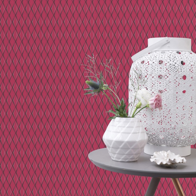 Papel Pintado Rombos - ALICE 01 | MURAKE - 70088