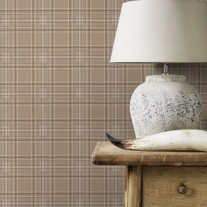 Papel Pintado Cuadros - CUADRO ESCOCÉS 02 | MURAKE - 271683