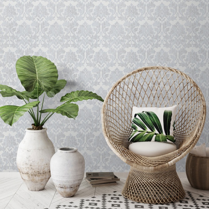 Papel Pintado Damasco - APRIKOT 04 | MURAKE - 700131