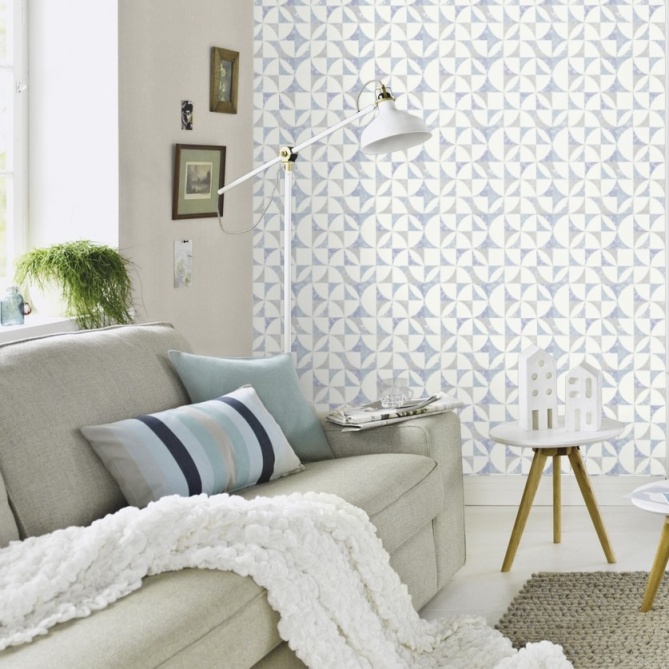 Papel Pintado Geométrico Vintage - ALATRI 01 | MURAKE - 49468