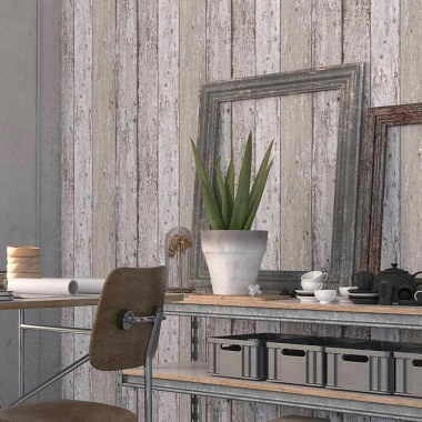 Papel Pintado Madera - LEOKS | MURAKE - 27371