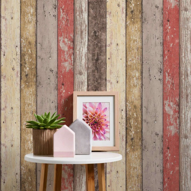 Papel Pintado Madera - DISCIO 02 | MURAKE - 215987