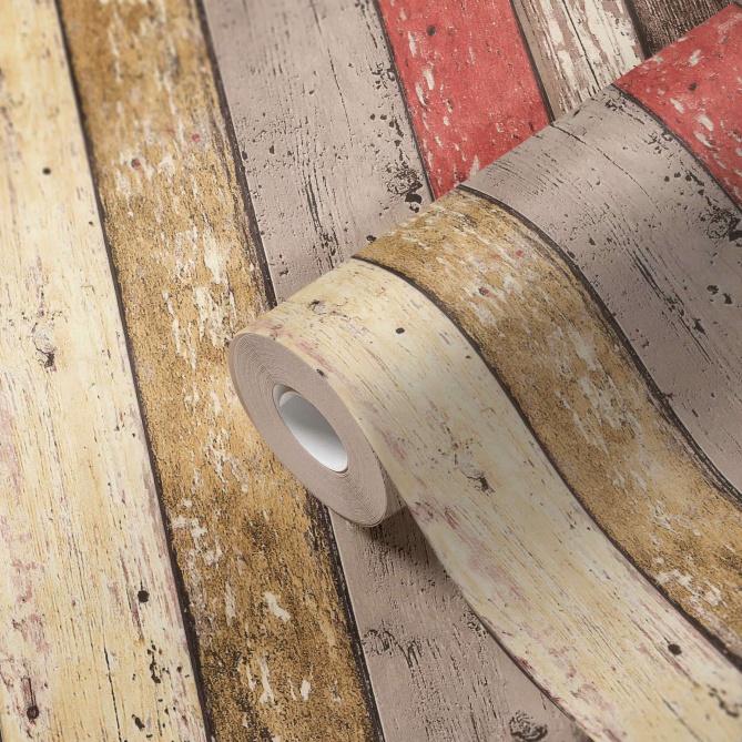 Papel Pintado Madera - DISCIO 02 | MURAKE - 215987