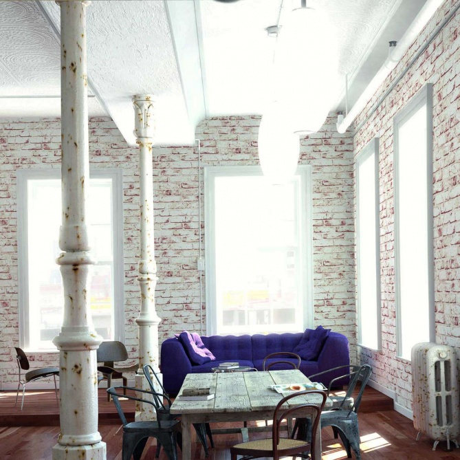 Papel Pintado Ladrillo - ERIGABO 01 | MURAKE - 187093