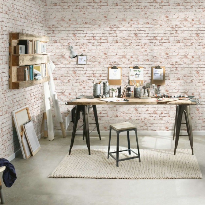 Papel Pintado Ladrillo - ERIGABO 01 | MURAKE - 187093