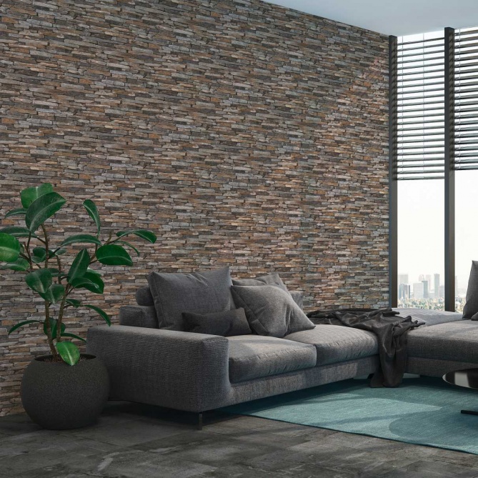 Papel Pintado Piedra - JAMMAME 01 | MURAKE - 124197