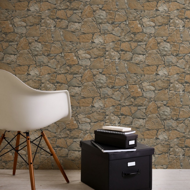 Papel Pintado Piedra - AZENHA 368591 | MURAKE - 368591