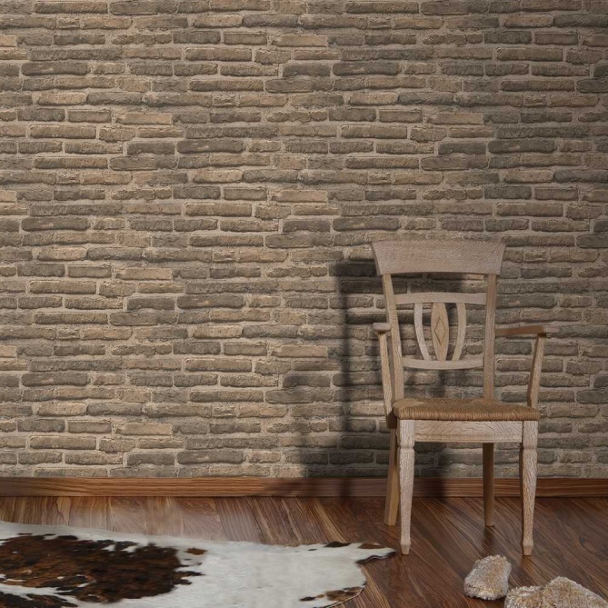 Papel Pintado Imitación Ladrillo - HEGOI 02 | MURAKE - 747032