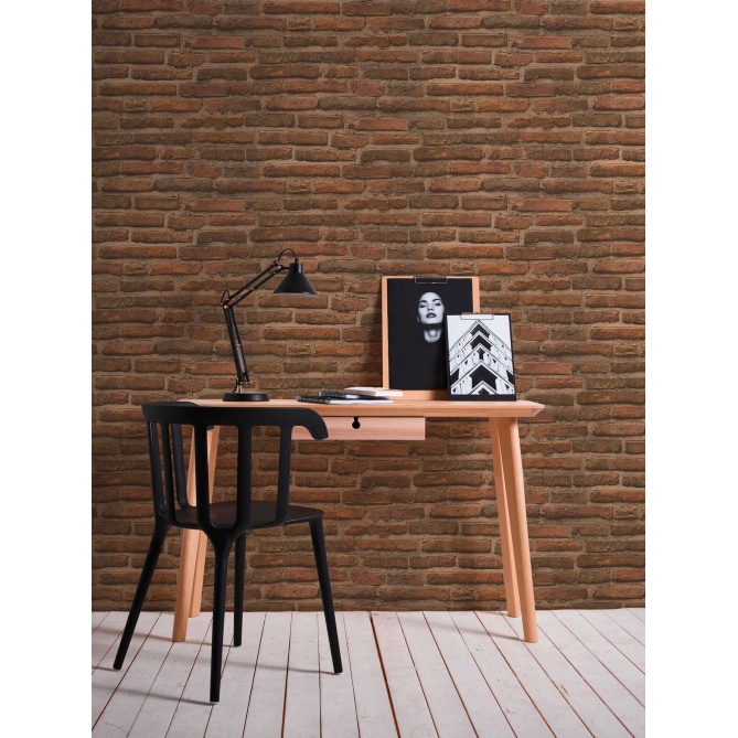 Papel Pintado Imitación Ladrillo - HEGOI 01 | MURAKE - 747031