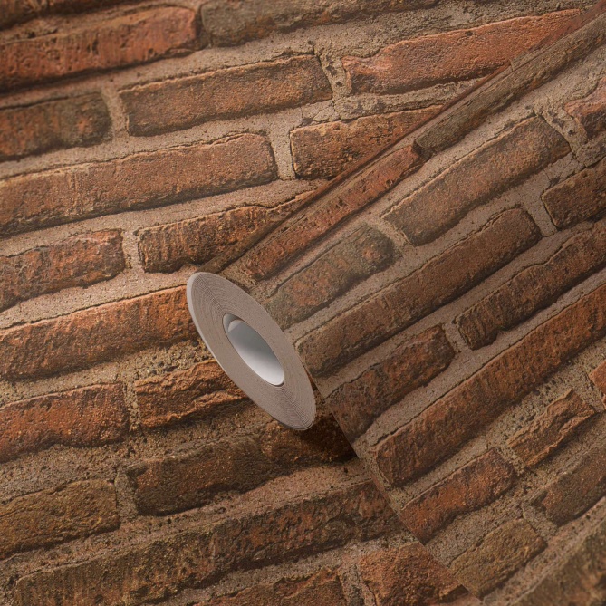 Papel Pintado Imitación Ladrillo - HEGOI 01 | MURAKE - 747031