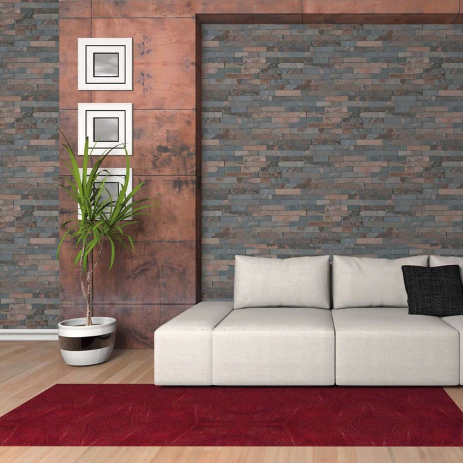 Papel Pintado Muro de piedra - BURTI 03 | MURAKE - 285533