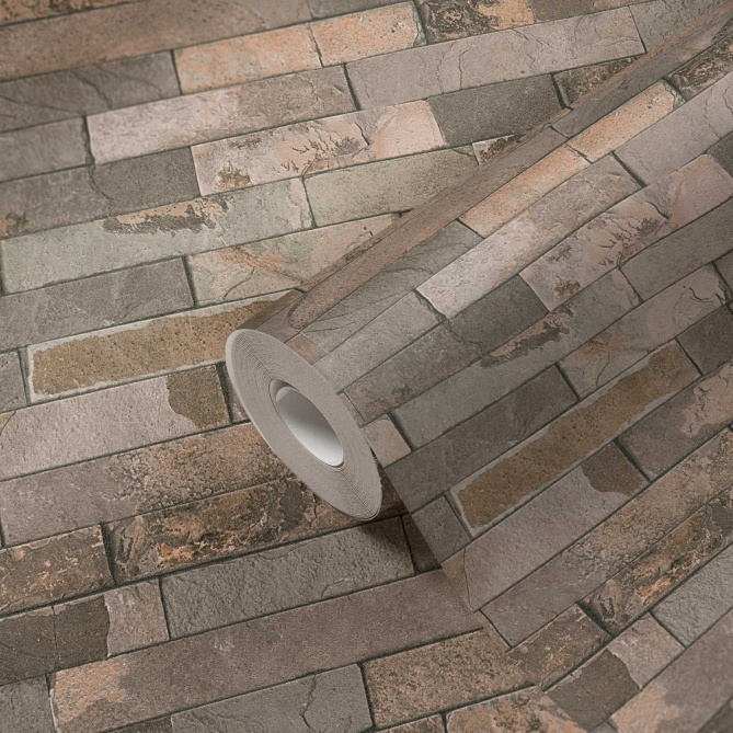 Papel Pintado Muro de piedra - BURTI 02 | MURAKE - 285532