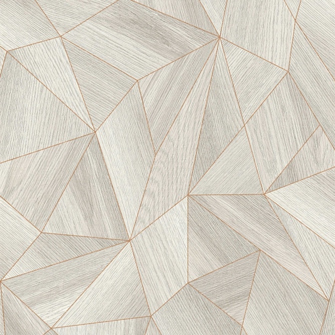 Papel Pintado Mosaico Madera - METRIC 02 | MURAKE - 331632
