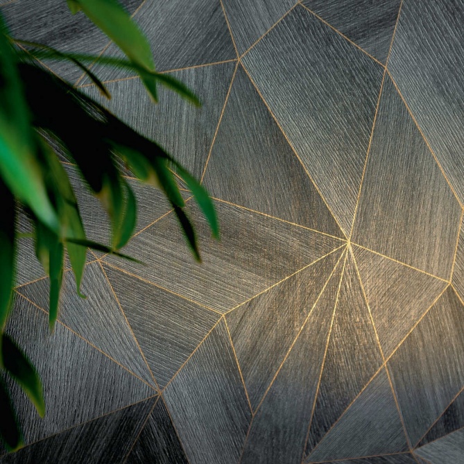 Papel Pintado Mosaico Madera - METRIC 03 | MURAKE - 331633