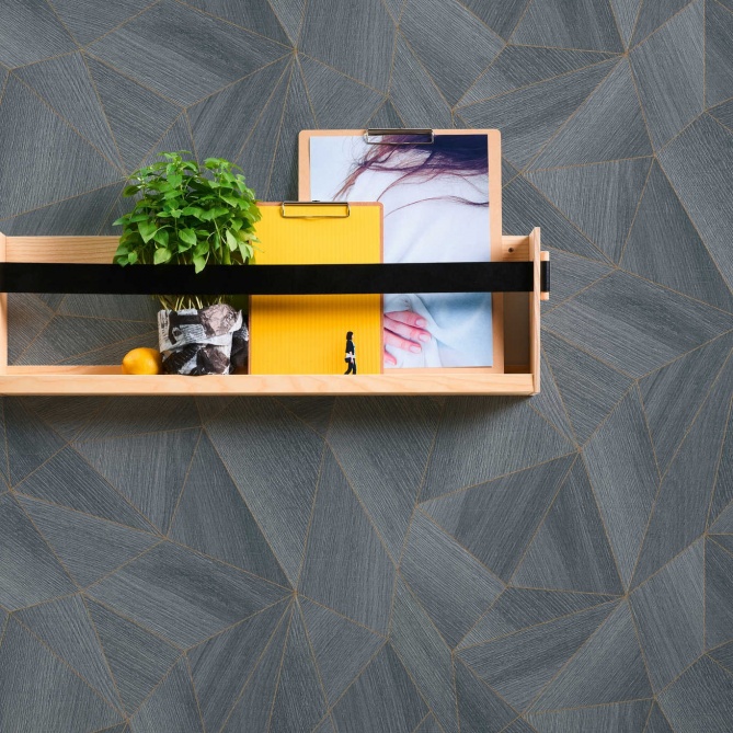 Papel Pintado Mosaico Madera - METRIC 03 | MURAKE - 331633