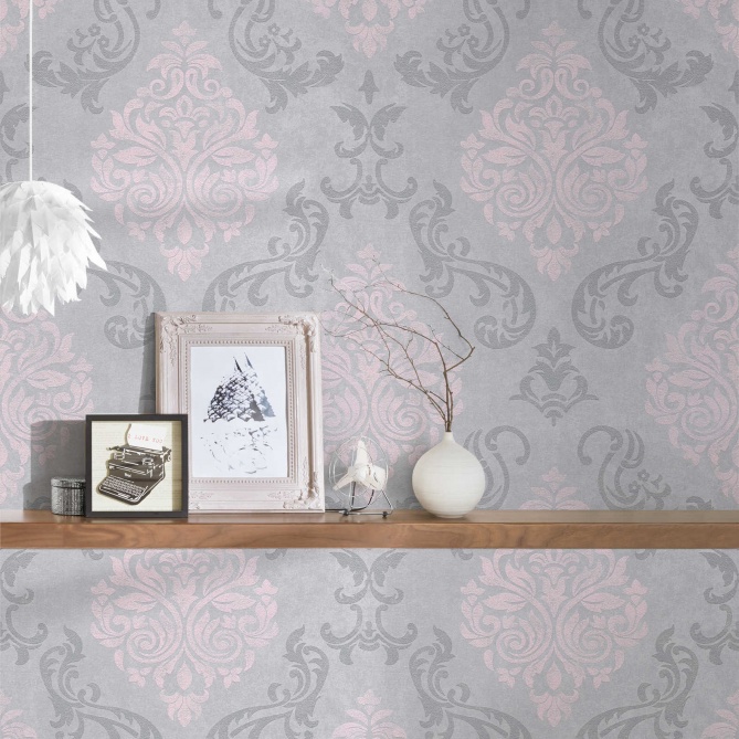 Papel Pintado Damasco - GLAMIS 04 | MURAKE - 273596