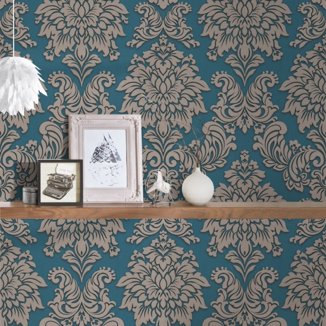 Papel Pintado Damasco - LONDON 05 | MURAKE - 898635