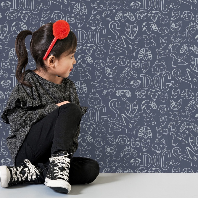 Papel Pintado Perros - KATWI 03 | MURAKE - 291222