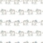 Papel Pintado Infantil Elefantes en fila - GAJAH 02 | MURAKE - 53306