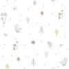 Papel Pintado Infantil Setas y Plantas del bosque - SOPP 01 | MURAKE - 53311