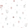 Papel Pintado Infantil Setas y Plantas del bosque - SOPP 03 | MURAKE - 53313