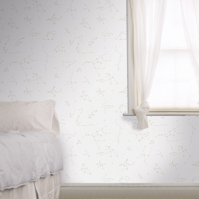 Papel Pintado Infantil Constelaciones - NAHOKU 07 | MURAKE - 53357