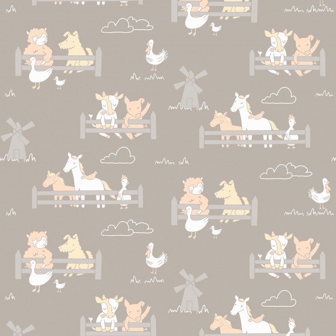 Papel Pintado Animales granja - GARD 03 | MURAKE - 14605