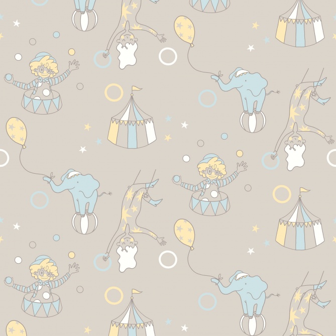 Papel Pintado Circo - PEKELILI 02 | MURAKE - 14614