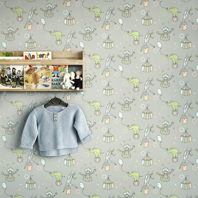 Papel Pintado Circo - PEKELILI 03 | MURAKE - 14615