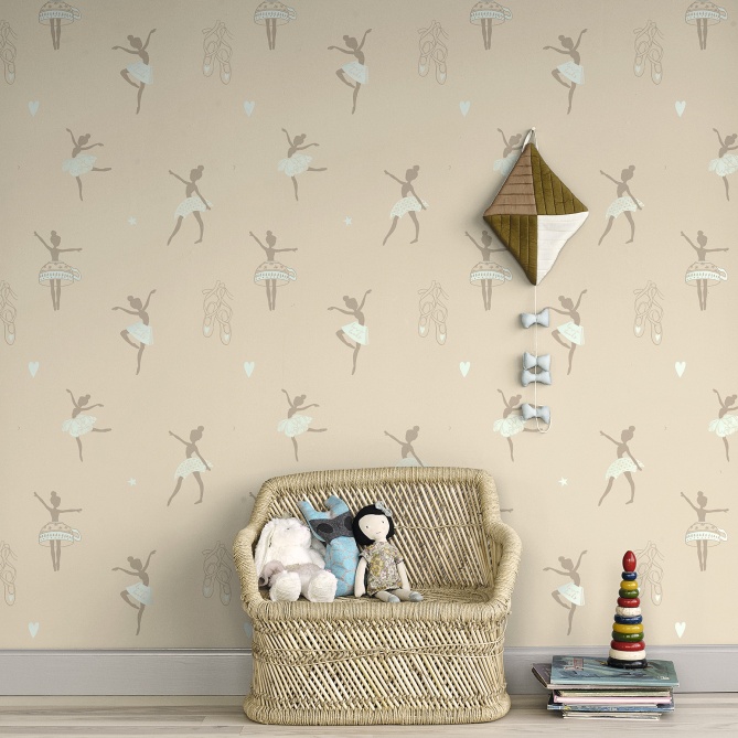 Papel Pintado Bailarinas - DANSI 02 | MURAKE - 14617