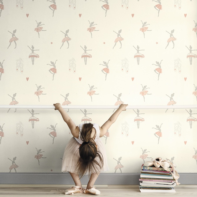 Papel Pintado Bailarinas - DANSI 01 | MURAKE - 14616