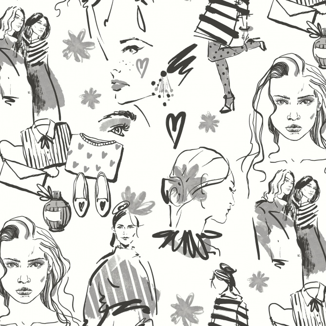 Papel Pintado Moda - MOOTE 01 | MURAKE - 14629