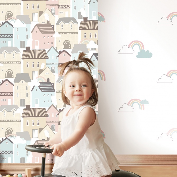 Papel Pintado Arco Iris - BALANGA 02 | MURAKE - 36131