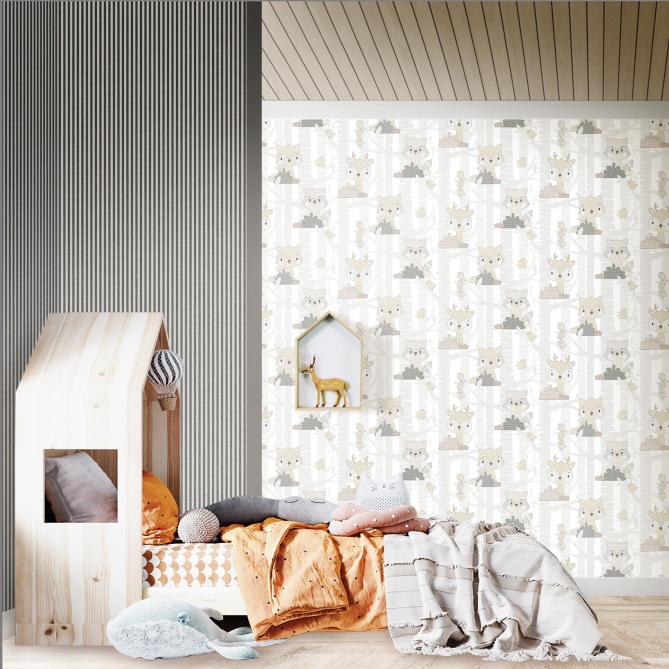 Papel Pintado Rayas Estrechas - YAMIL 04 | MURAKE - 36153