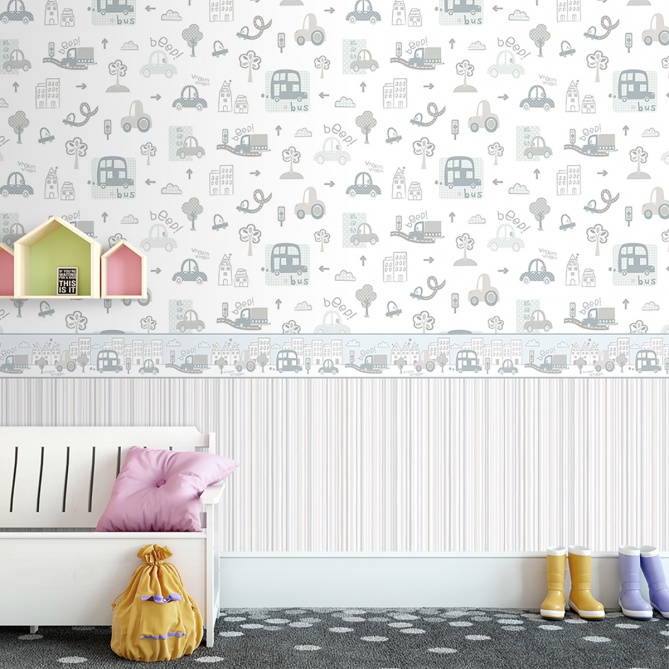 Papel Pintado Ciudad - ARALAR 01 | MURAKE - 31009