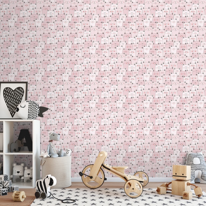 Papel Pintado Gatos - LIYOYI 02 | MURAKE - 31013