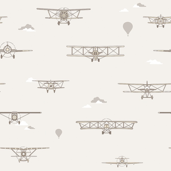 Papel Pintado Aviones Vintage - PROPEL 01 | MURAKE - 31015