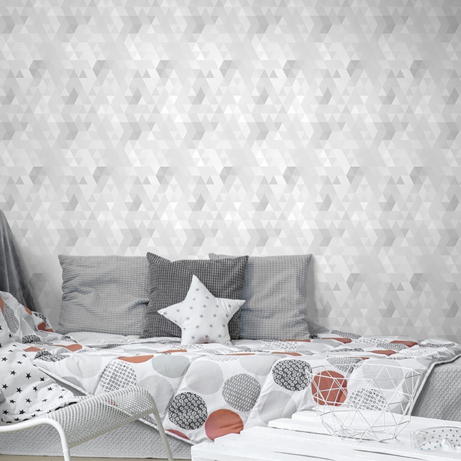 Papel Pintado Triángulos - TREKA 01 | MURAKE - 31018