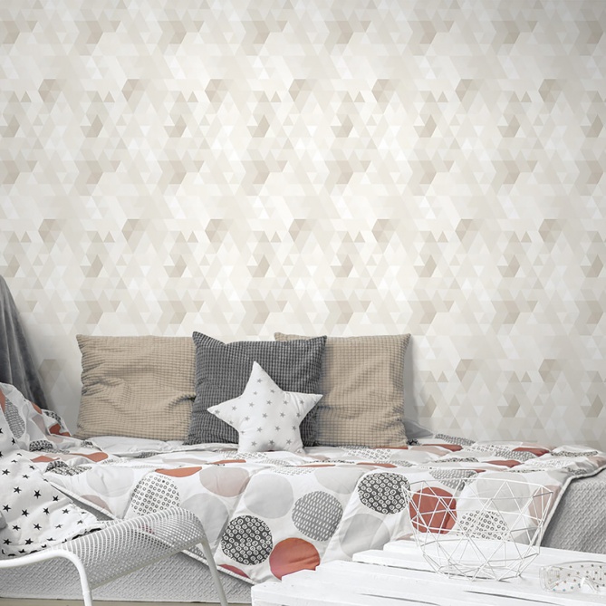 Papel Pintado Triángulos - TREKA 03 | MURAKE - 31020