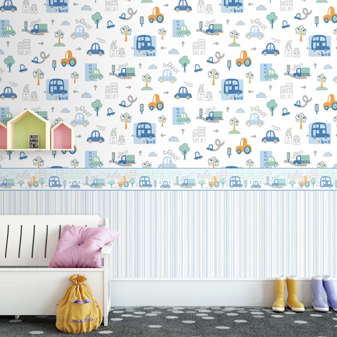 Papel Pintado Multirayas - WARNA 02 | MURAKE - 31034