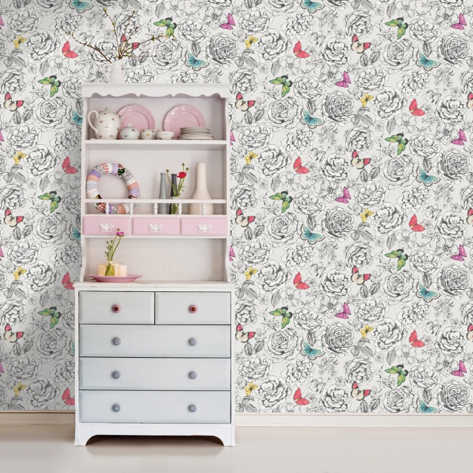 Papel Pintado Mariposas - KELEBE  | MURAKE - 89130