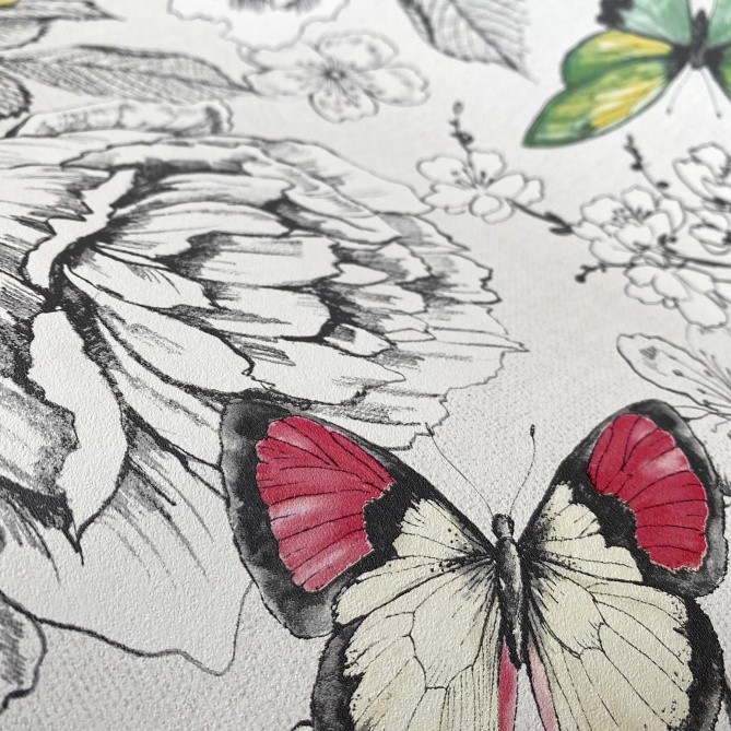 Papel Pintado Mariposas - KELEBE  | MURAKE - 89130