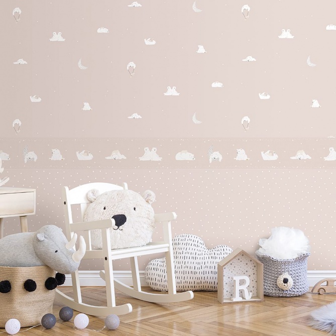 Papel Pintado Ositos - AYILA 03 | MURAKE - 17113