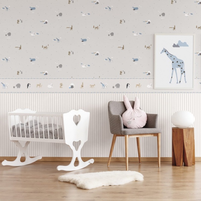 Papel Pintado Animales - KUGU 02 | MURAKE - 17115