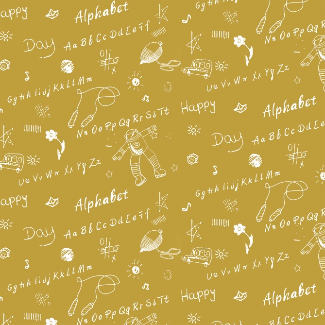 Papel Pintado Letras - MAVARA 04 | MURAKE - 14504