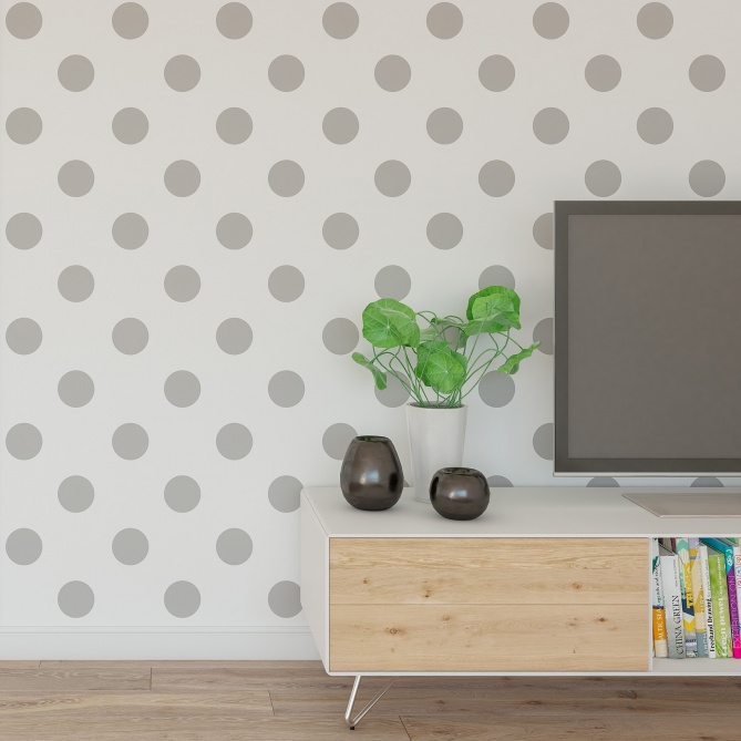 Papel Pintado Lunares grandes - GARU 02 | MURAKE - 14572